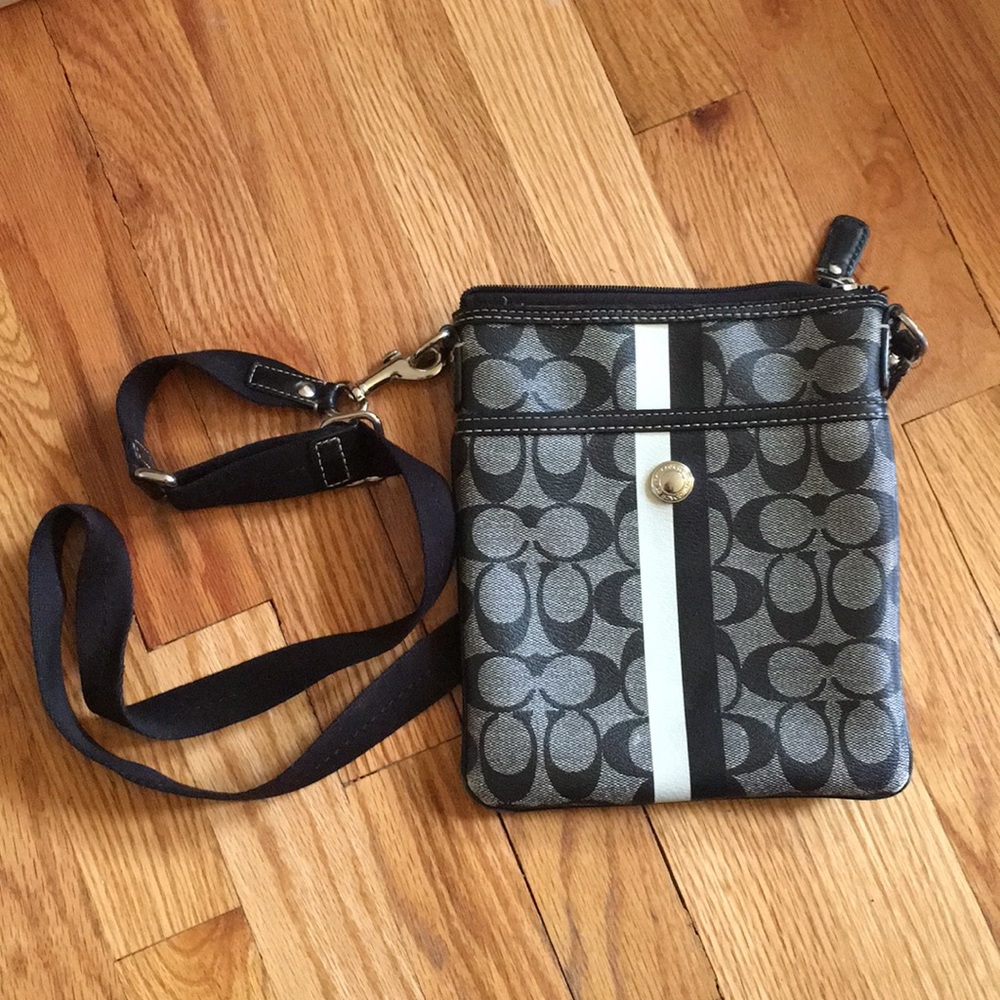 Coach black crossbody